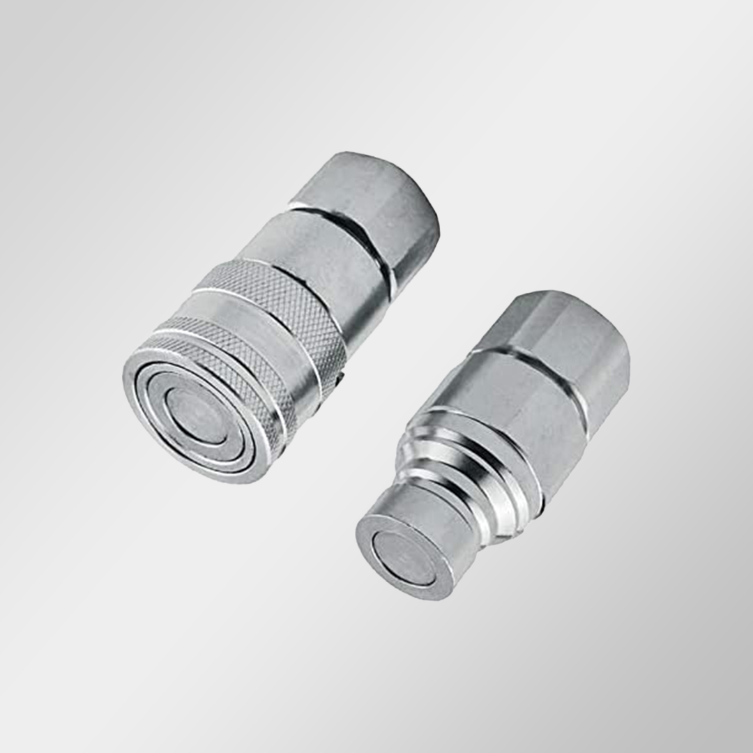 41QFRjul1fL._AC_ Coupleur hydraulique rapide femelle en acier – raccord fileté BSP – Image 1