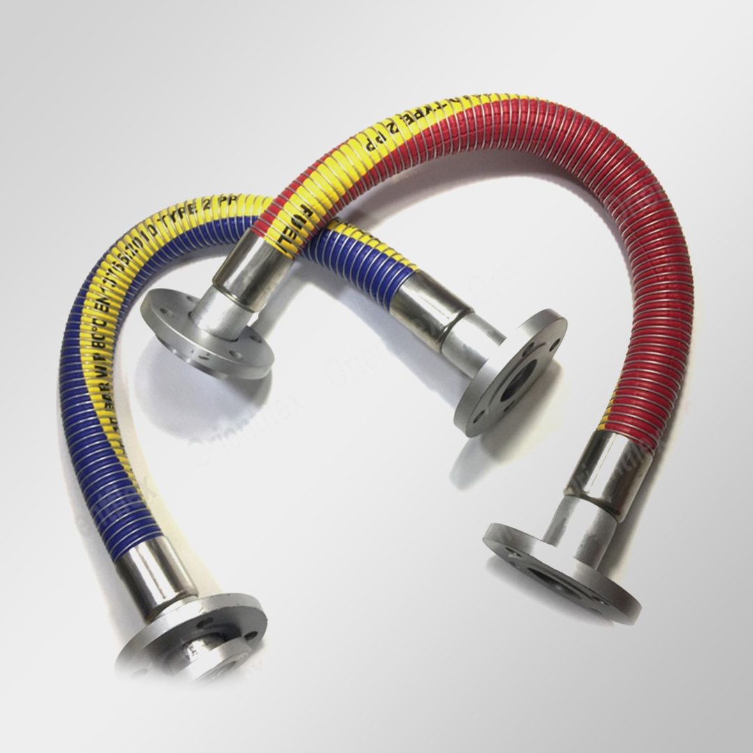 Camion-citerne composite décharge de tuyau de ravitaillement Flexible composite aspiration & refoulement hydrocarbures – Image 1
