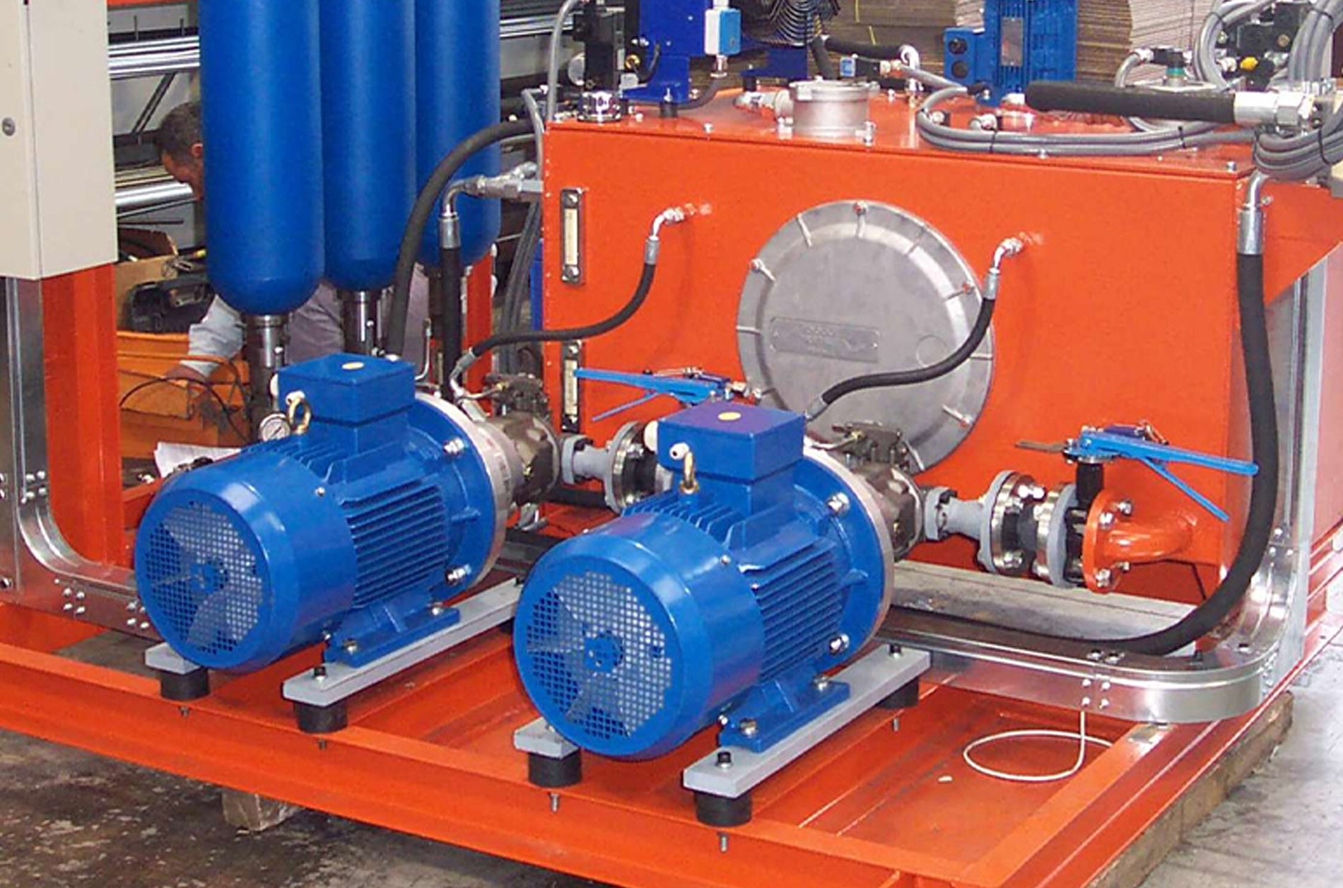 Confection de Centrales Hydrauliques