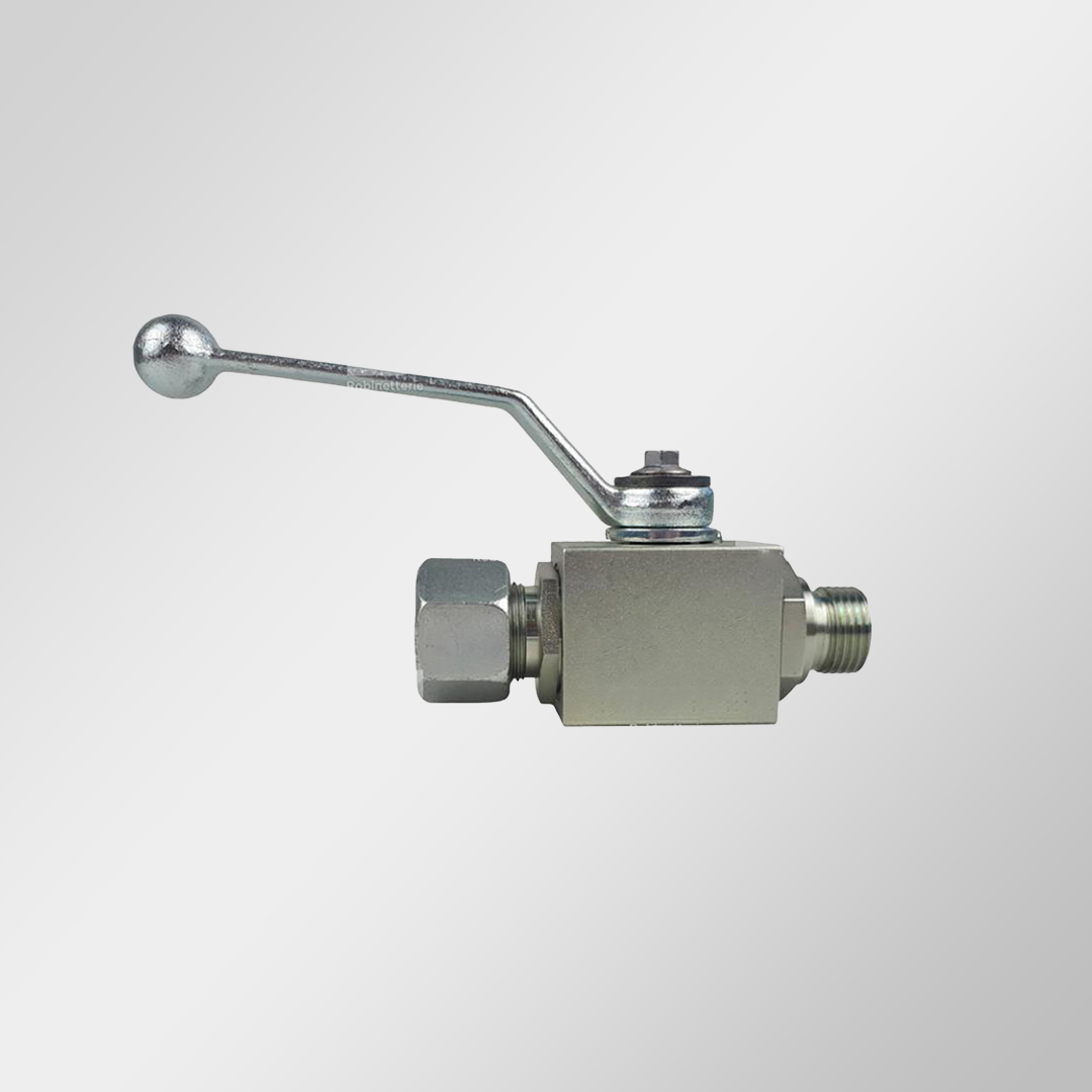 Robinet à tournant sphérique hydraulique acier PN500 Vanne Hydraulique Acier PN500 – Image 1
